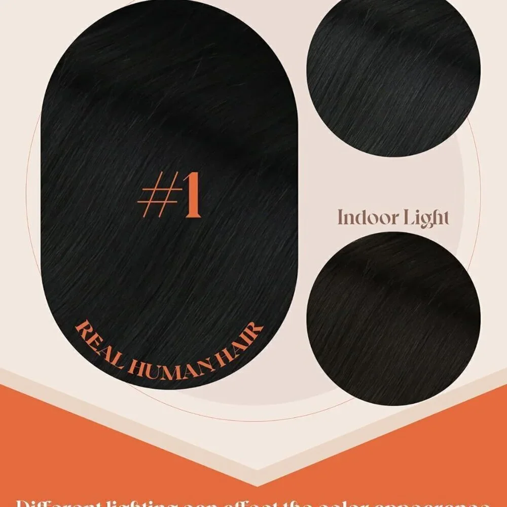 Long I Tip Hair Extensions 24inch I Tips Hair Extensions Jet Black Fusion Hair E